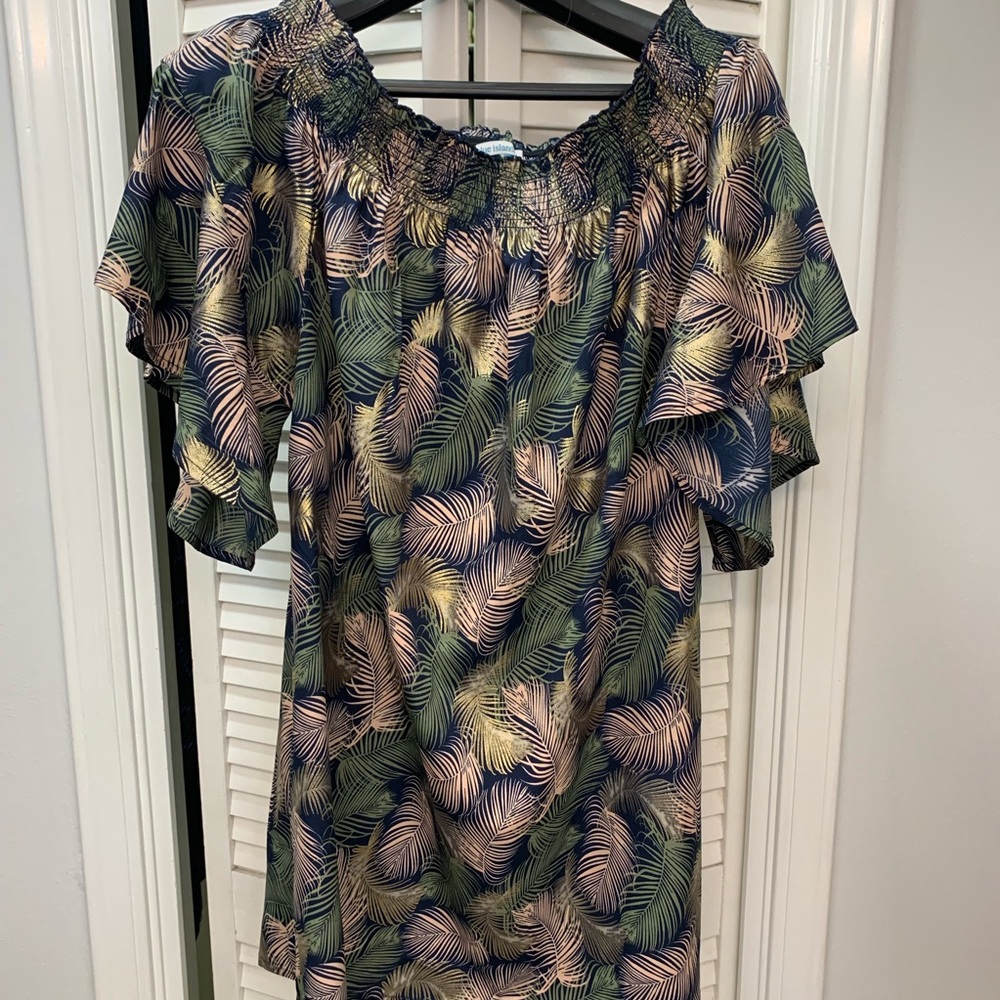 Off the shoulder fun cover-up for beach or pool